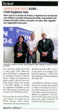 La Gazette en Yvelines du 21 octobre 2015 suite à Conférence de presse COPRA 184 du 15 octobre
