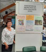 le comité COPRA d'Orgeval au forum des associations de sept 2021